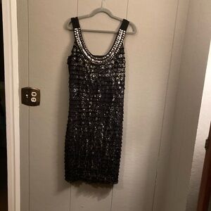 Black  Sleeveless Dress